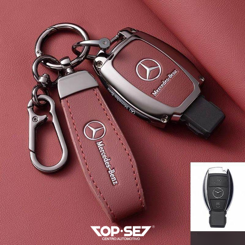 Capa de Chave Metálica Universal TopSet Armor Series™ + Chaveiro Elegante (Chave compatível na foto)