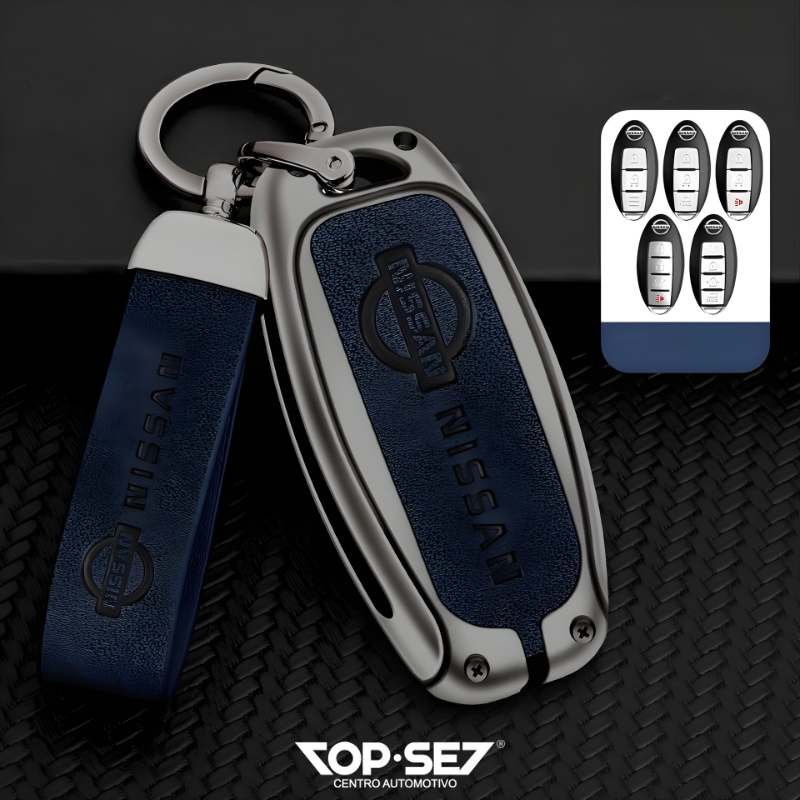 Capa de Chave Metálica Universal TopSet Armor Series™ + Chaveiro Elegante (Chave compatível na foto)