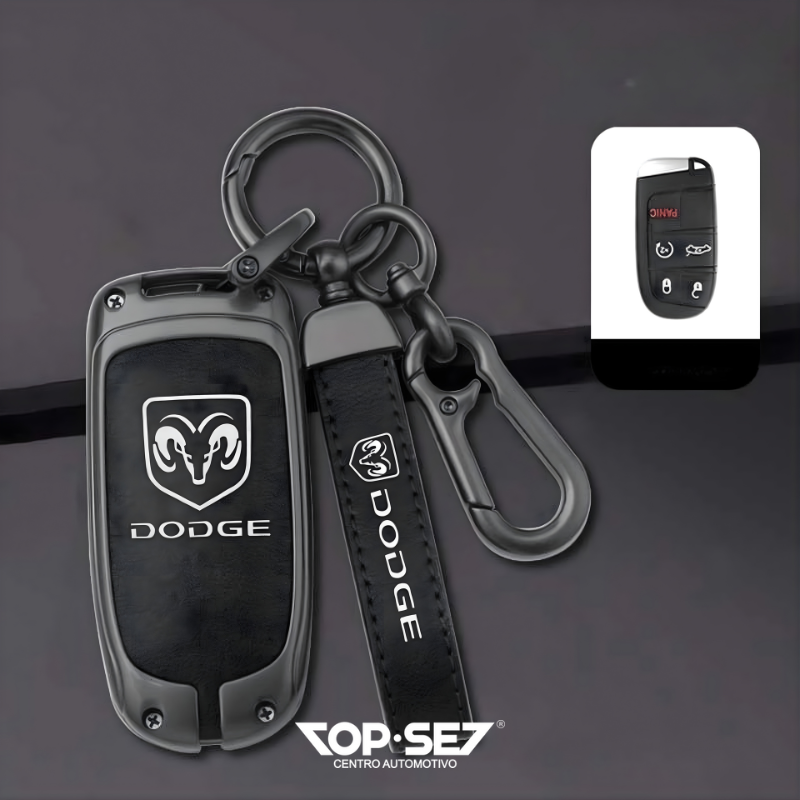 Capa de Chave Metálica Universal TopSet Armor Series™ + Chaveiro Elegante (Chave compatível na foto)
