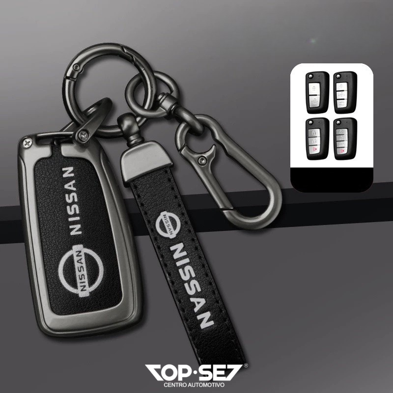 Capa de Chave Metálica Universal TopSet Armor Series™ + Chaveiro Elegante (Chave compatível na foto)