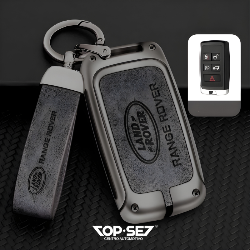 Capa de Chave Metálica Universal TopSet Armor Series™ + Chaveiro Elegante (Chave compatível na foto)