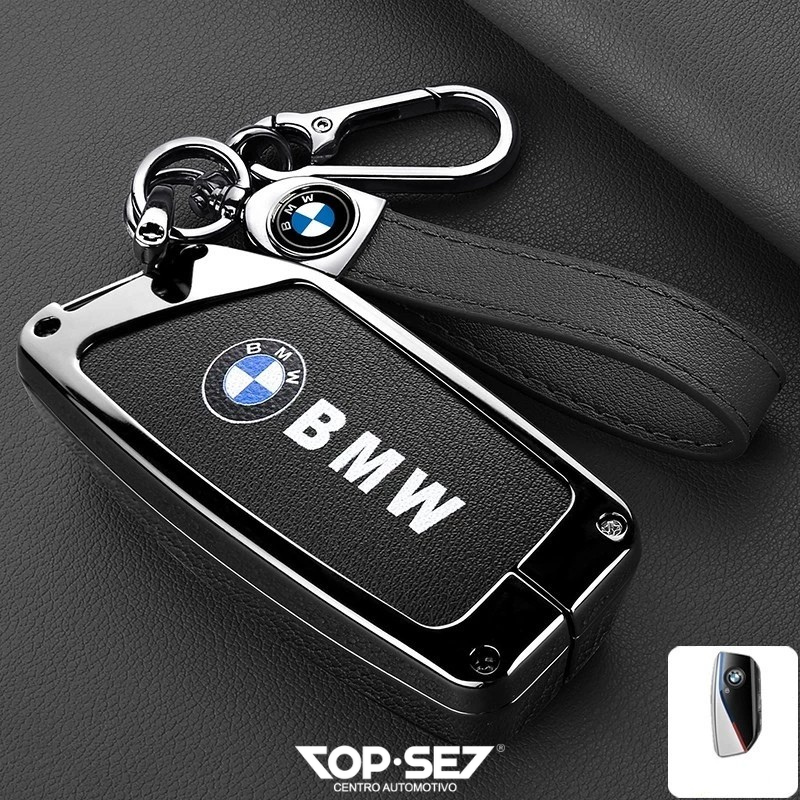 Capa de Chave Metálica Universal TopSet Armor Series™ + Chaveiro Elegante (Chave compatível na foto)