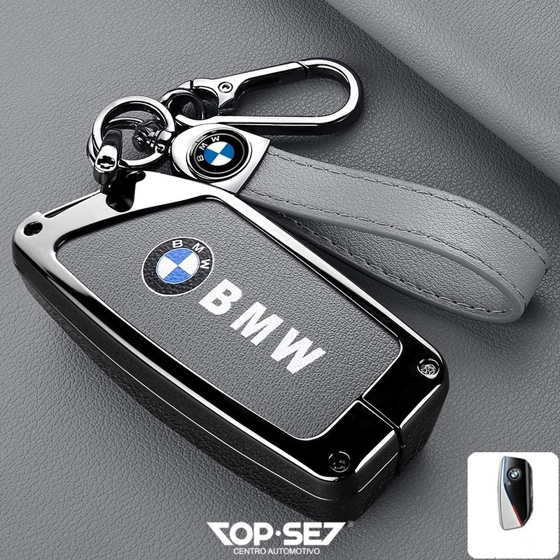 Capa de Chave Metálica Universal TopSet Armor Series™ + Chaveiro Elegante (Chave compatível na foto)