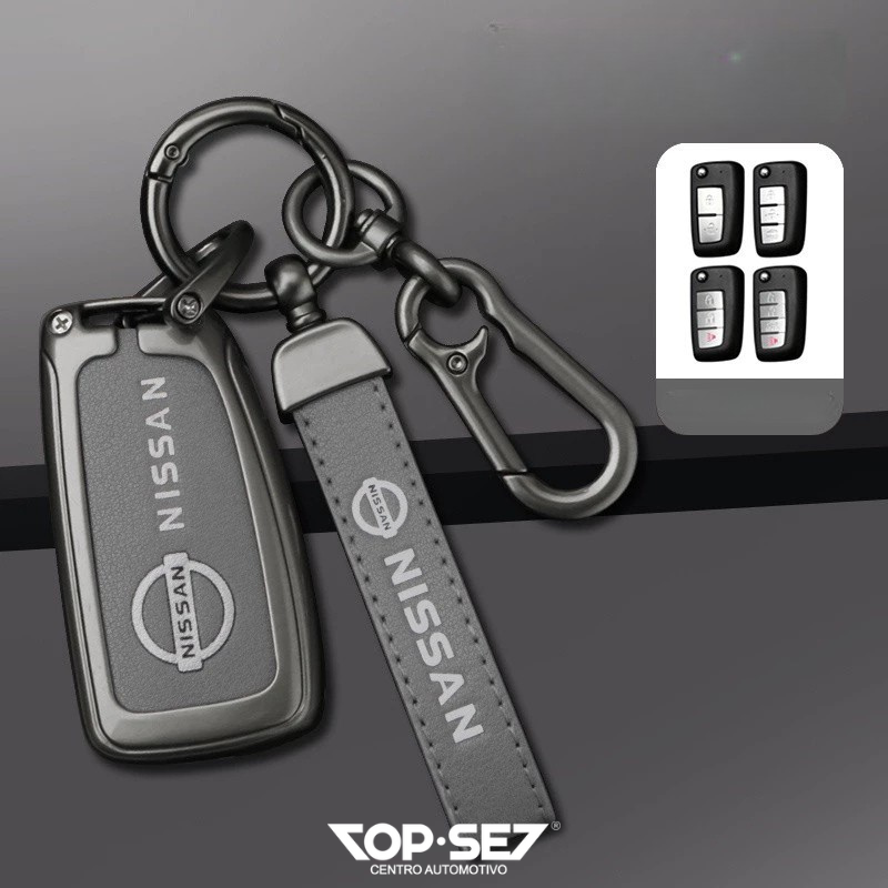 Capa de Chave Metálica Universal TopSet Armor Series™ + Chaveiro Elegante (Chave compatível na foto)