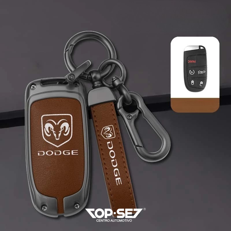 Capa de Chave Metálica Universal TopSet Armor Series™ + Chaveiro Elegante (Chave compatível na foto)