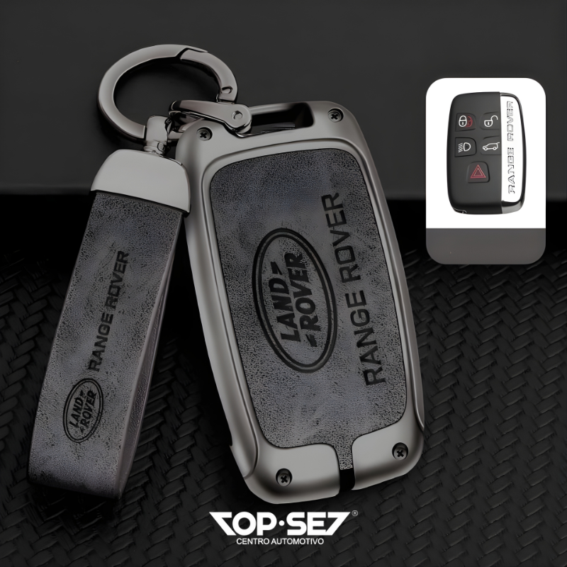 Capa de Chave Metálica Universal TopSet Armor Series™ + Chaveiro Elegante (Chave compatível na foto)