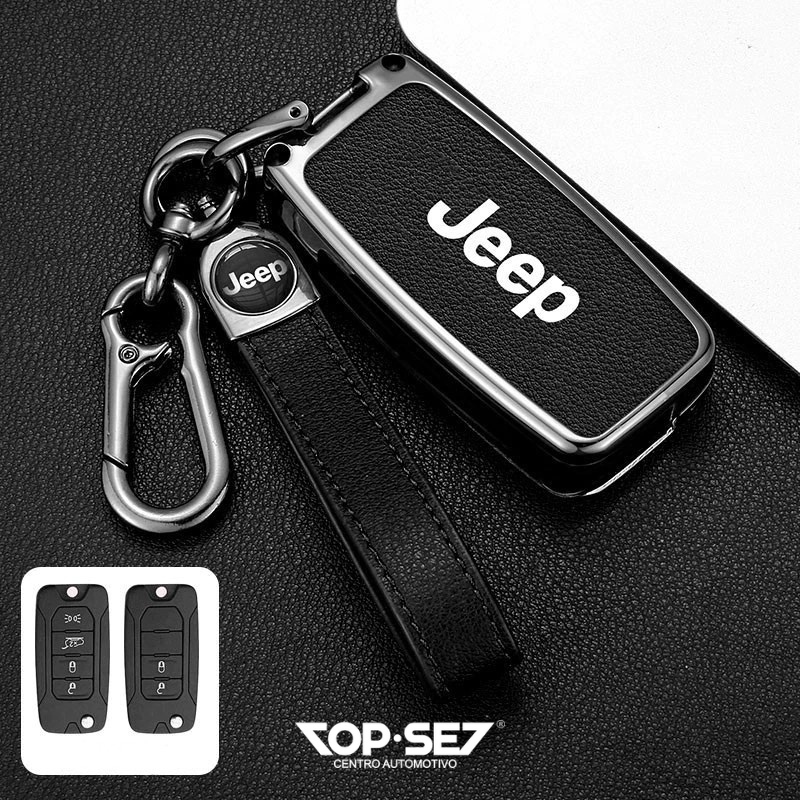 Capa de Chave Metálica Universal TopSet Armor Series™ + Chaveiro Elegante (Chave compatível na foto)