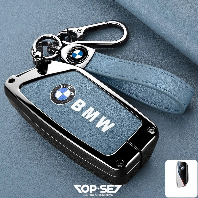 Capa de Chave Metálica Universal TopSet Armor Series™ + Chaveiro Elegante (Chave compatível na foto)