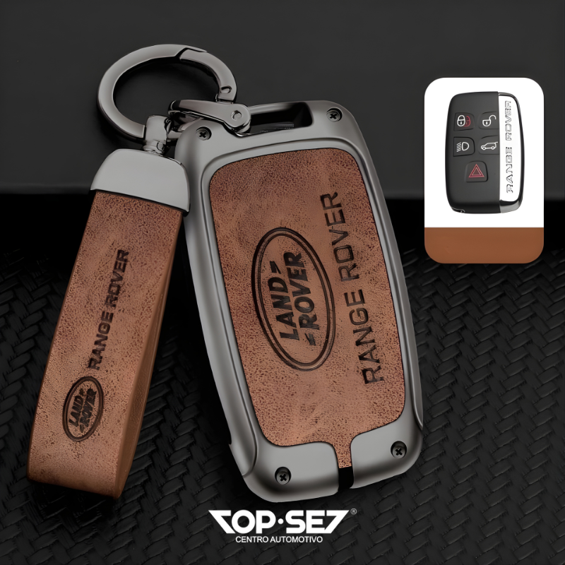 Capa de Chave Metálica Universal TopSet Armor Series™ + Chaveiro Elegante (Chave compatível na foto)