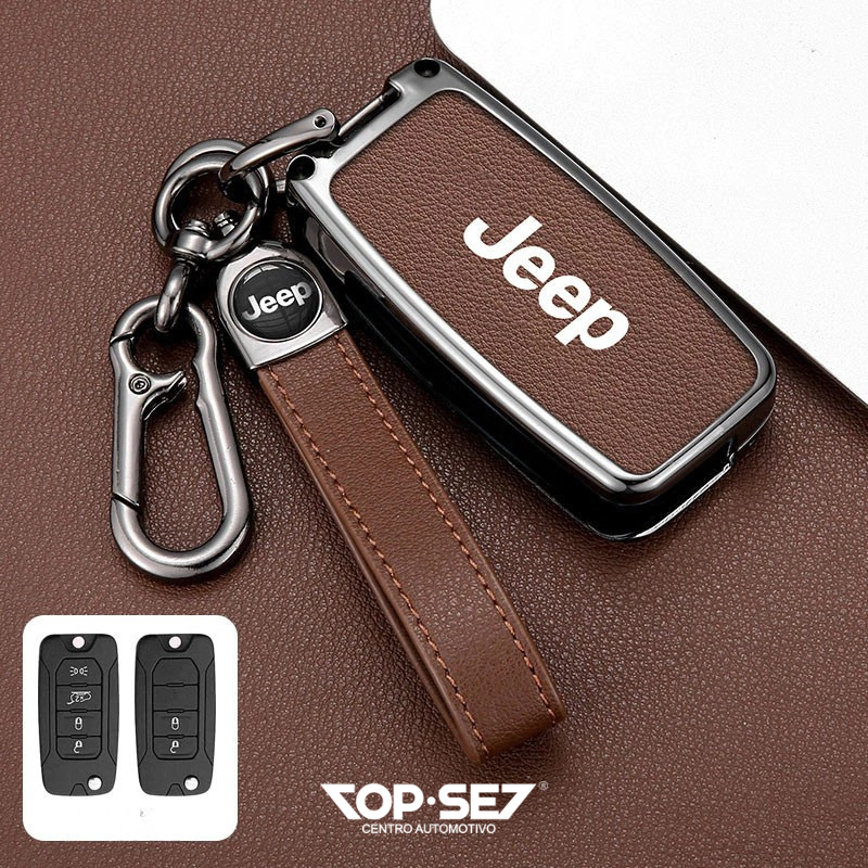 Capa de Chave Metálica Universal TopSet Armor Series™ + Chaveiro Elegante (Chave compatível na foto)