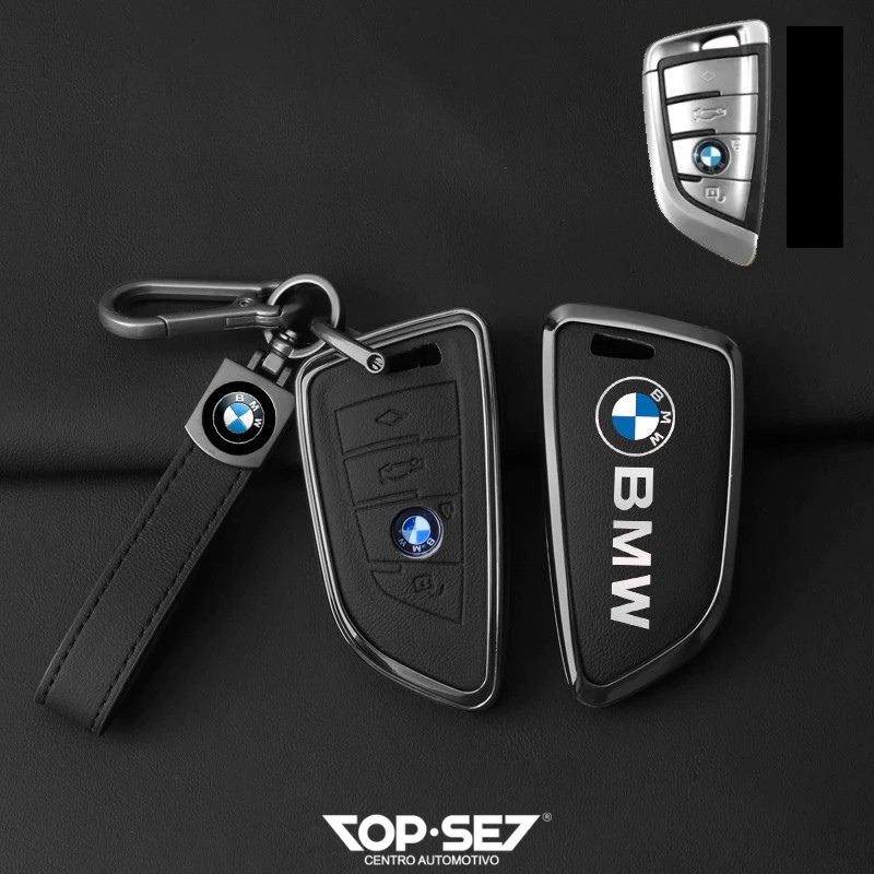 Capa de Chave Metálica Universal TopSet Armor Series™ + Chaveiro Elegante (Chave compatível na foto)
