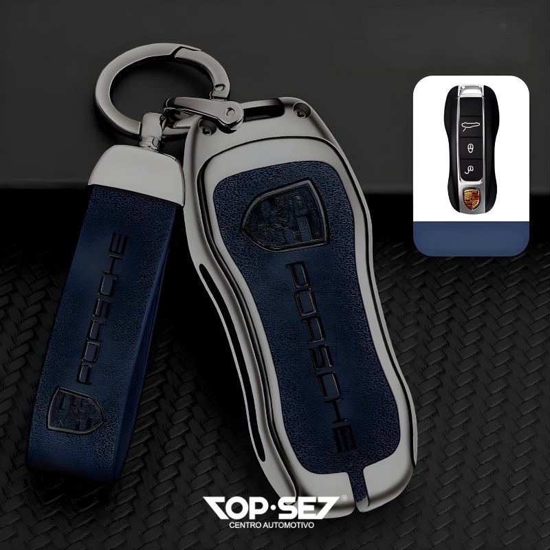 Capa de Chave Metálica Universal TopSet Armor Series™ + Chaveiro Elegante (Chave compatível na foto)