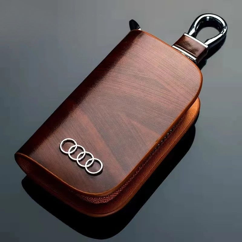 Porta-Chaves Automotivo em Couro Premium Proteção e Estilo para sua Chave