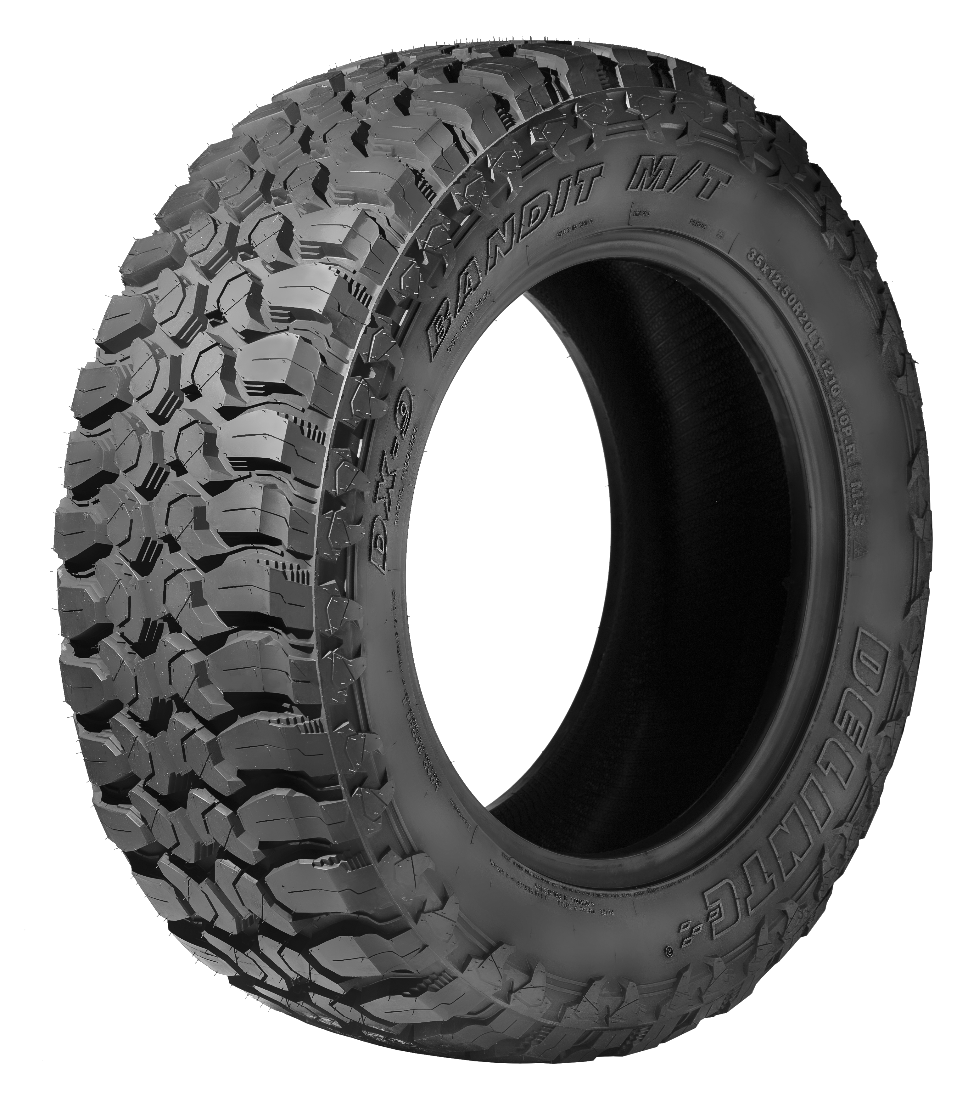 Pneu 285/70R17 Delinte DX-9 M/T Bandit LT 10 PR 121/118Q
