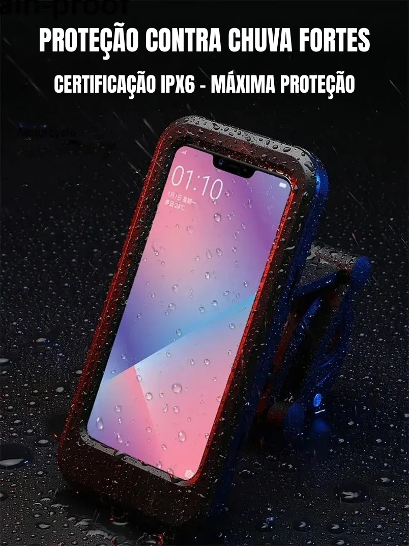 Suporte de celular à prova d'água magnético para moto e bicicleta - Top Set Accessories™