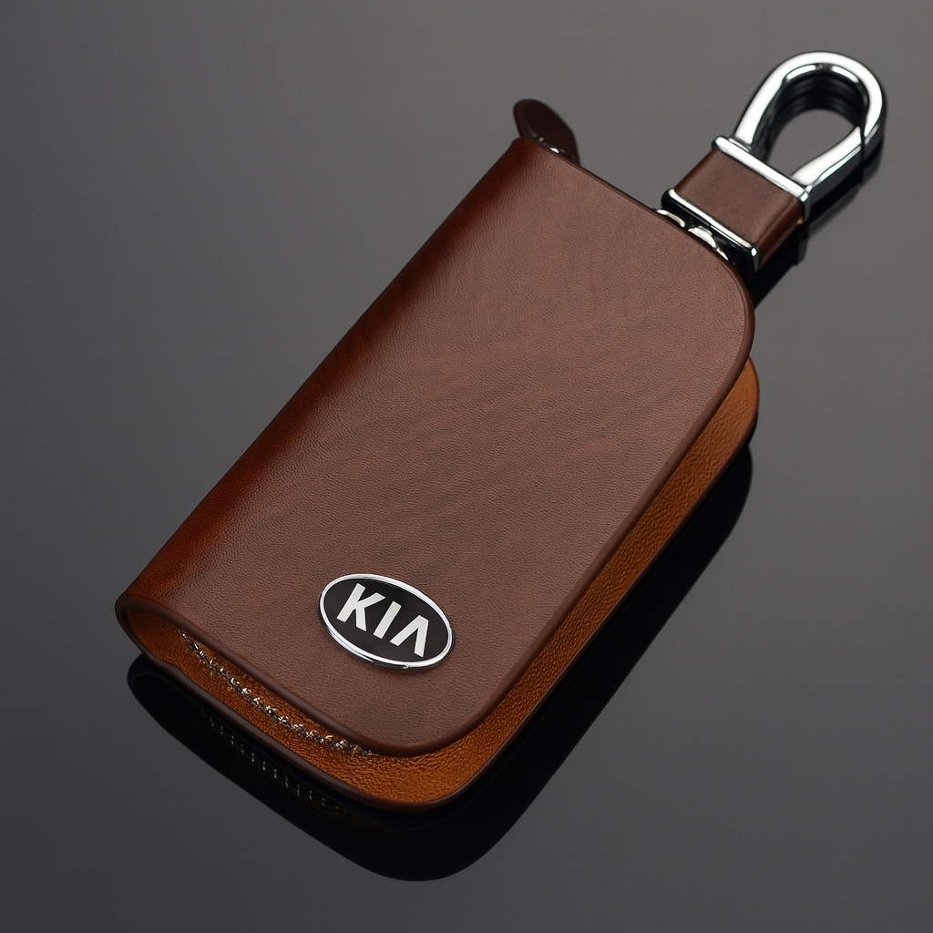 Porta-Chaves Automotivo em Couro Premium Proteção e Estilo para sua Chave