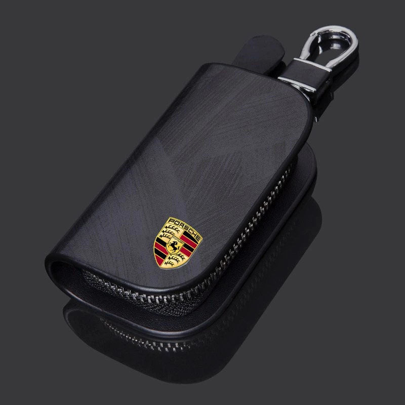 Porta-Chaves Automotivo em Couro Premium Proteção e Estilo para sua Chave