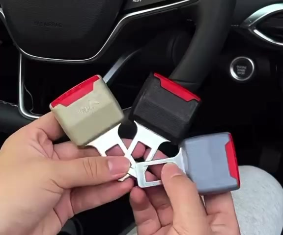 Par de Fivela Extensor Cinto de Segurança Bloqueio Extensão de Carro Universal Trava Conversor Multifuncional