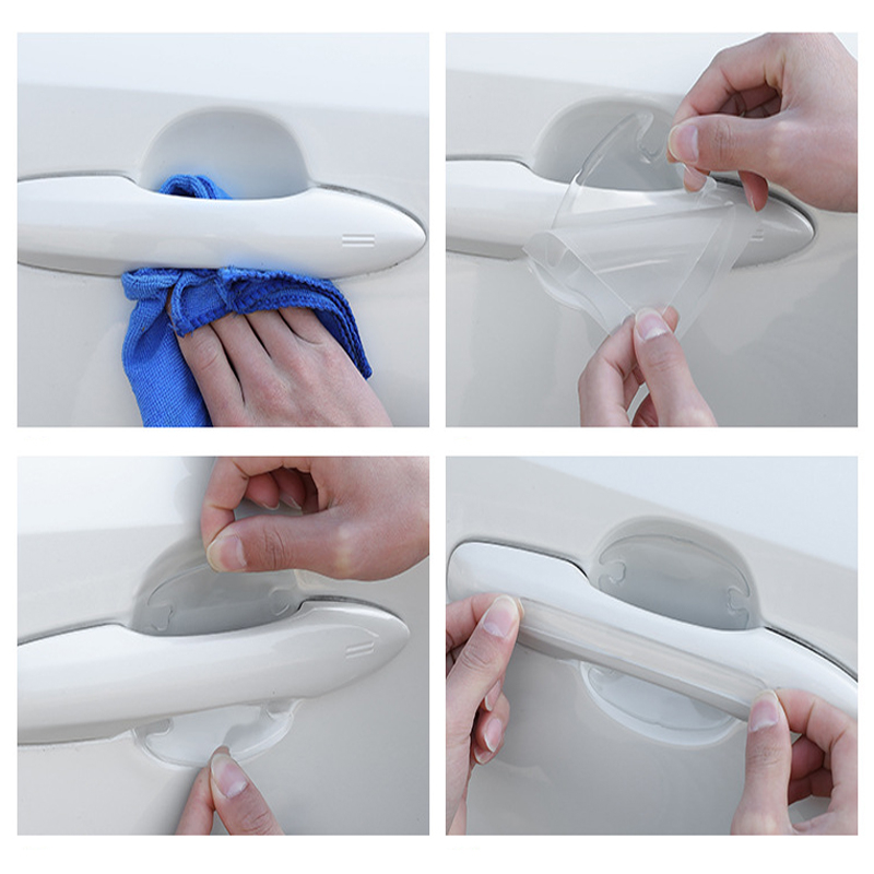 Kit Protetor de Maçaneta Puxador Vinil Resinado