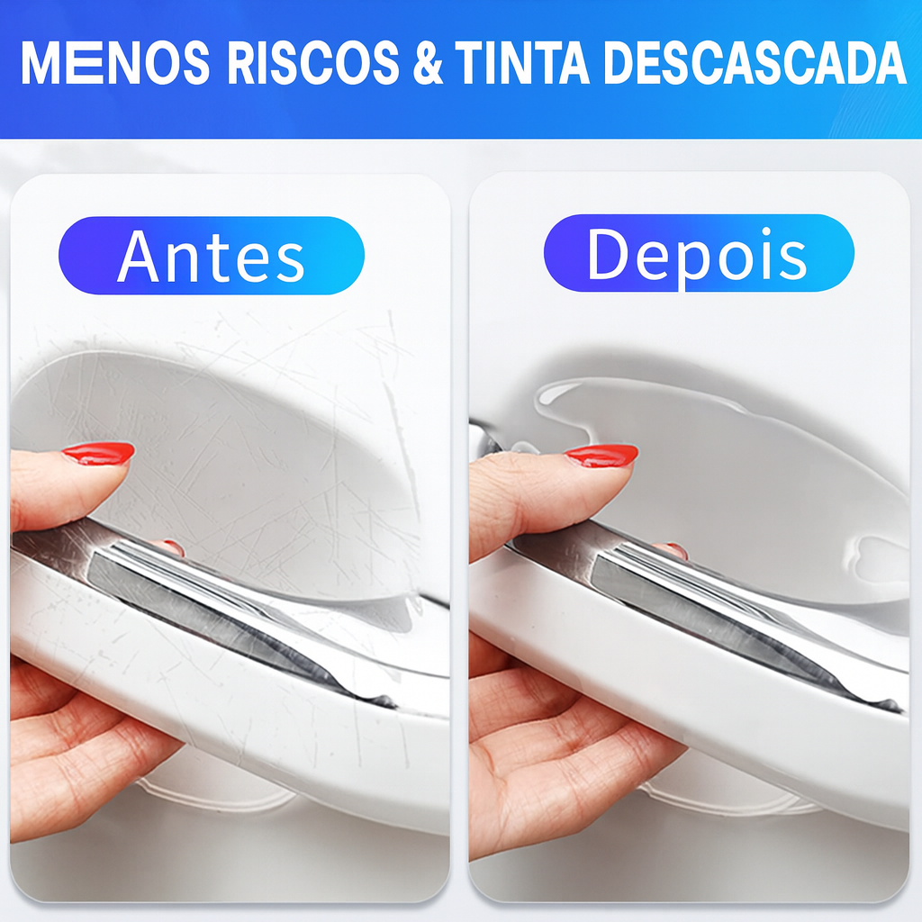 Kit Protetores de Maçaneta Vinil Resinado