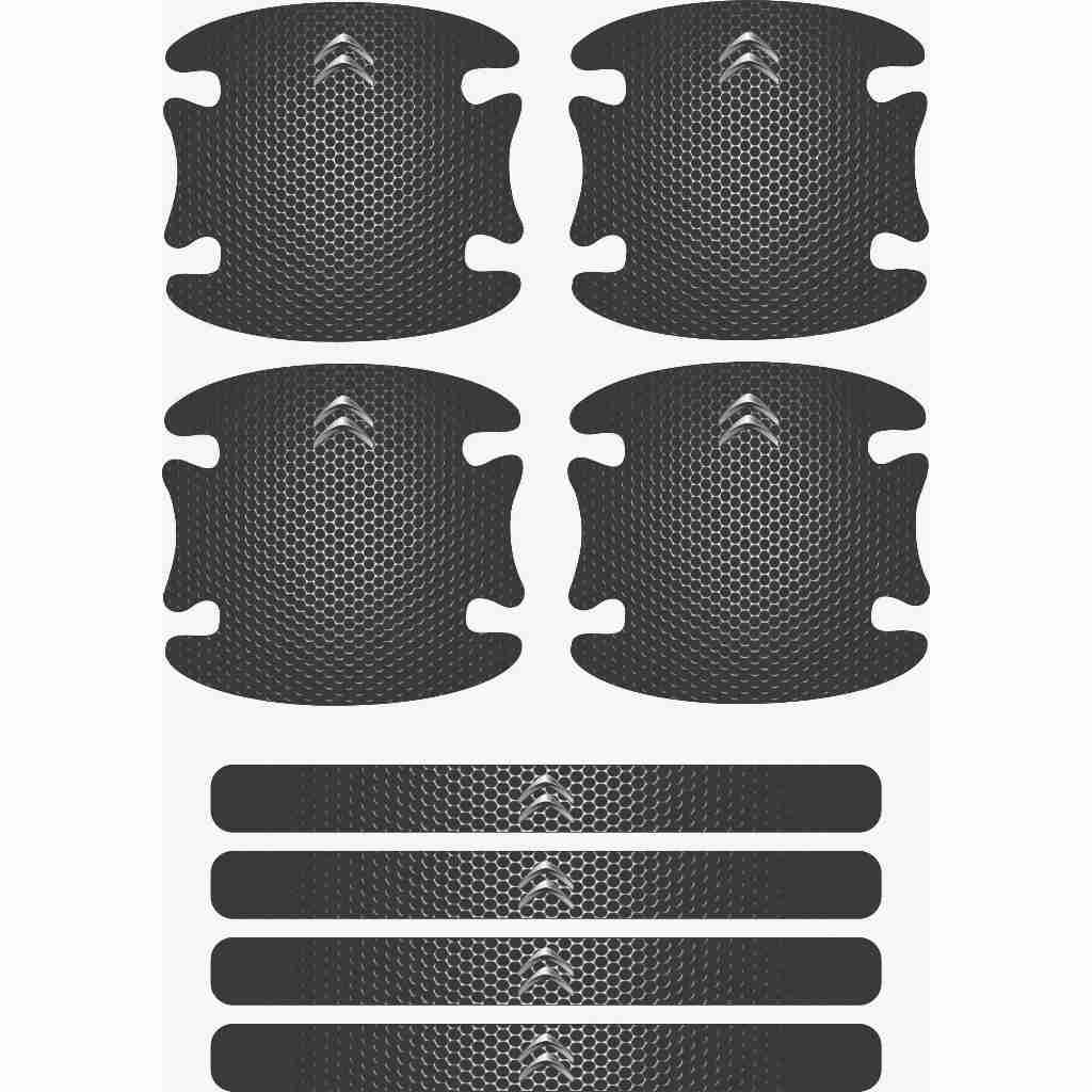 Kit Protetores de Maçaneta Vinil Resinado