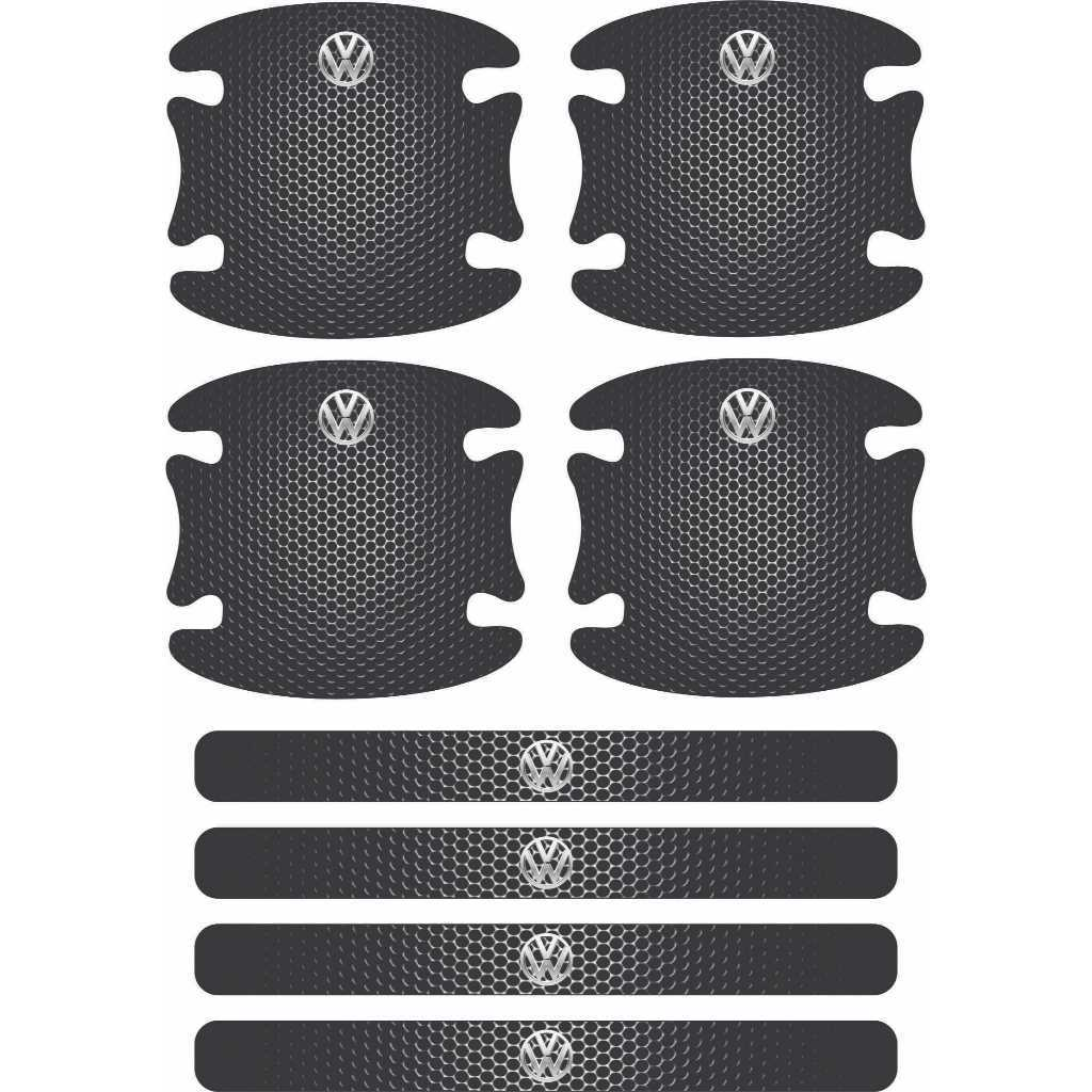 Kit Protetores de Maçaneta Vinil Resinado