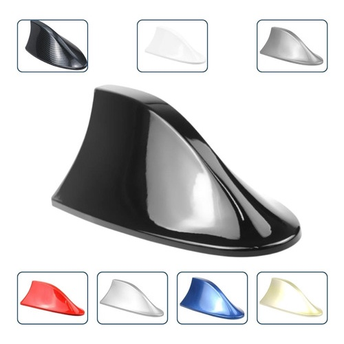 Antena de Carro Shark Universal Design Esportivo e Recepção Potente