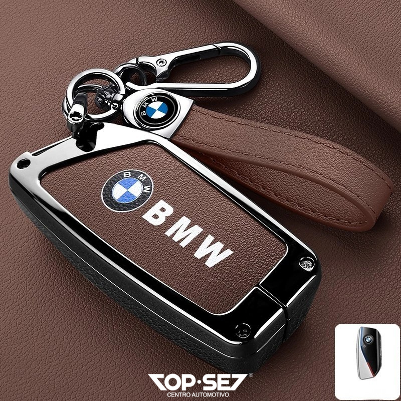Capa de Chave Metálica Universal TopSet Armor Series™ + Chaveiro Elegante (Chave compatível na foto)
