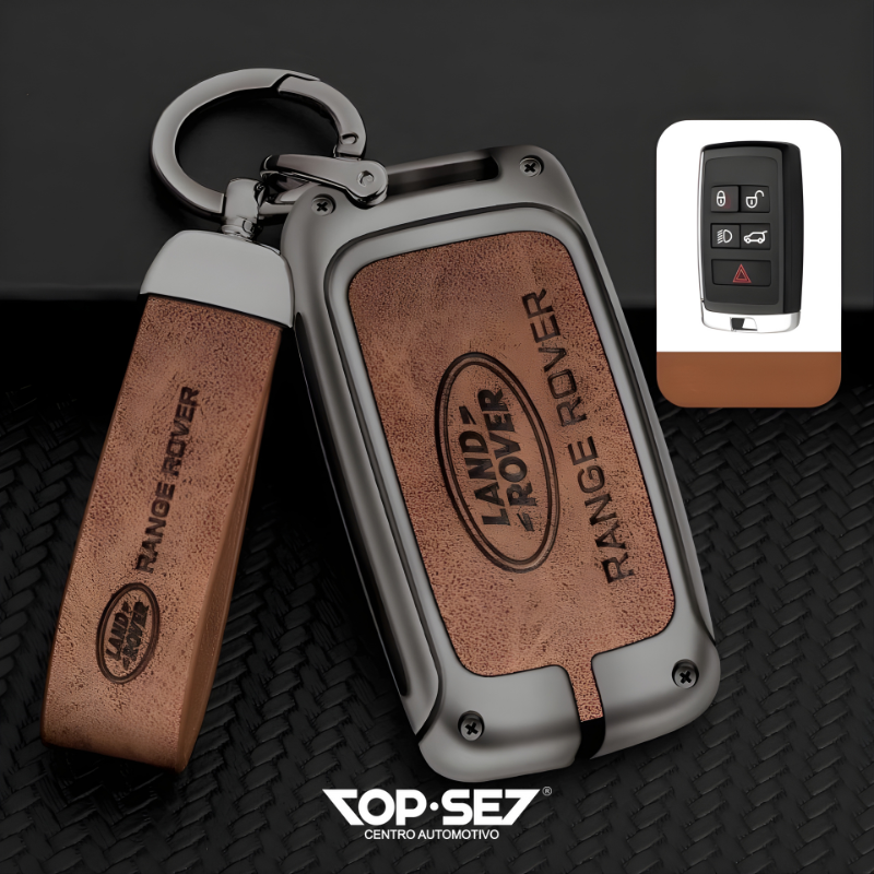 Capa de Chave Metálica Universal TopSet Armor Series™ + Chaveiro Elegante (Chave compatível na foto)