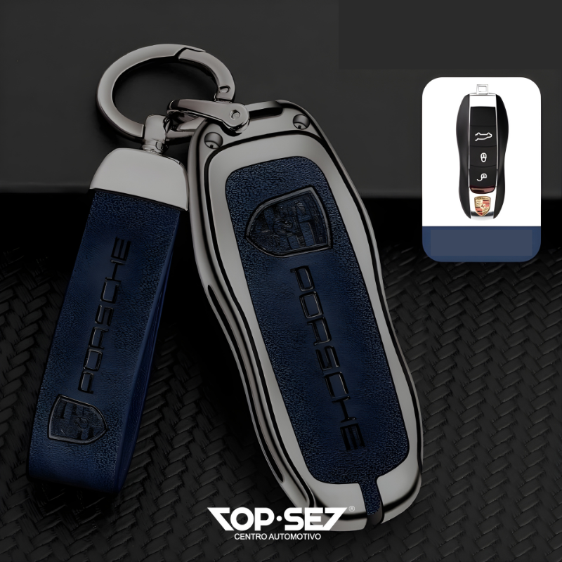 Capa de Chave Metálica Universal TopSet Armor Series™ + Chaveiro Elegante (Chave compatível na foto)