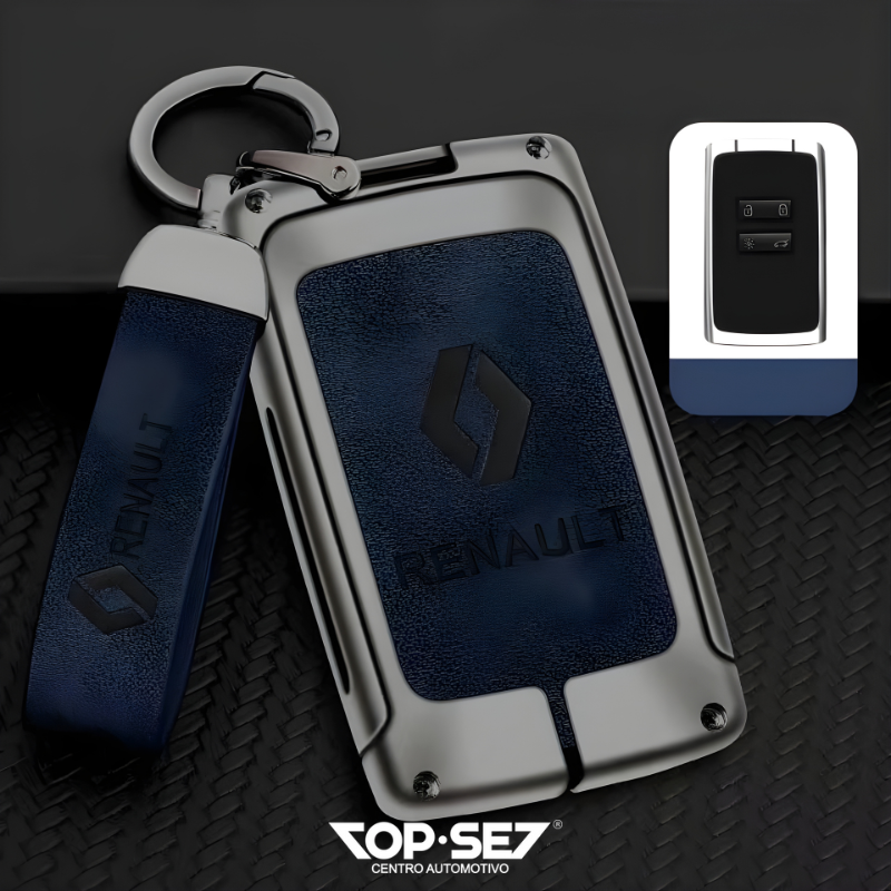 Capa de Chave Metálica Universal TopSet Armor Series™ + Chaveiro Elegante (Chave compatível na foto)