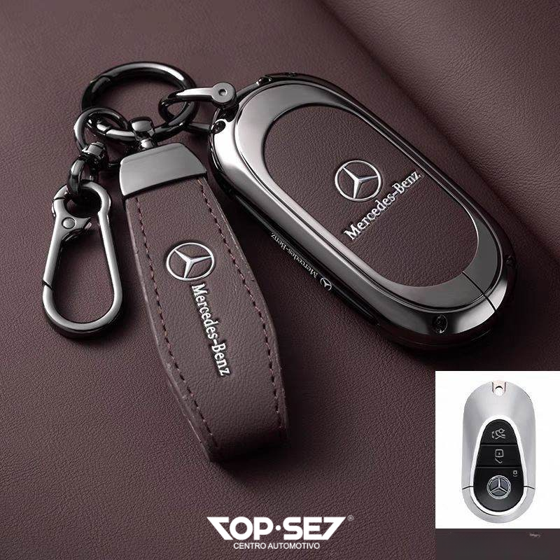 Capa de Chave Metálica Universal TopSet Armor Series™ + Chaveiro Elegante (Chave compatível na foto)