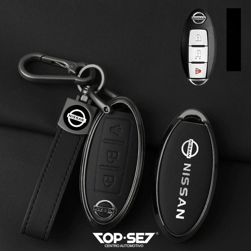 Capa de Chave Metálica Universal TopSet Armor Series™ + Chaveiro Elegante (Chave compatível na foto)