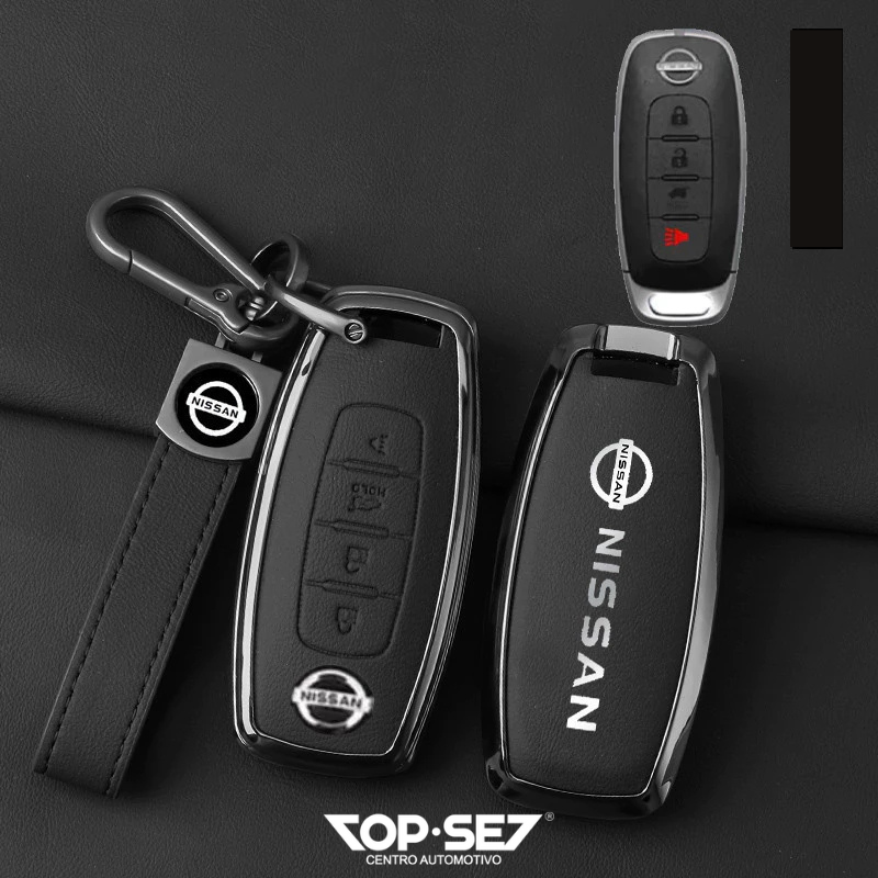 Capa de Chave Metálica Universal TopSet Armor Series™ + Chaveiro Elegante (Chave compatível na foto)