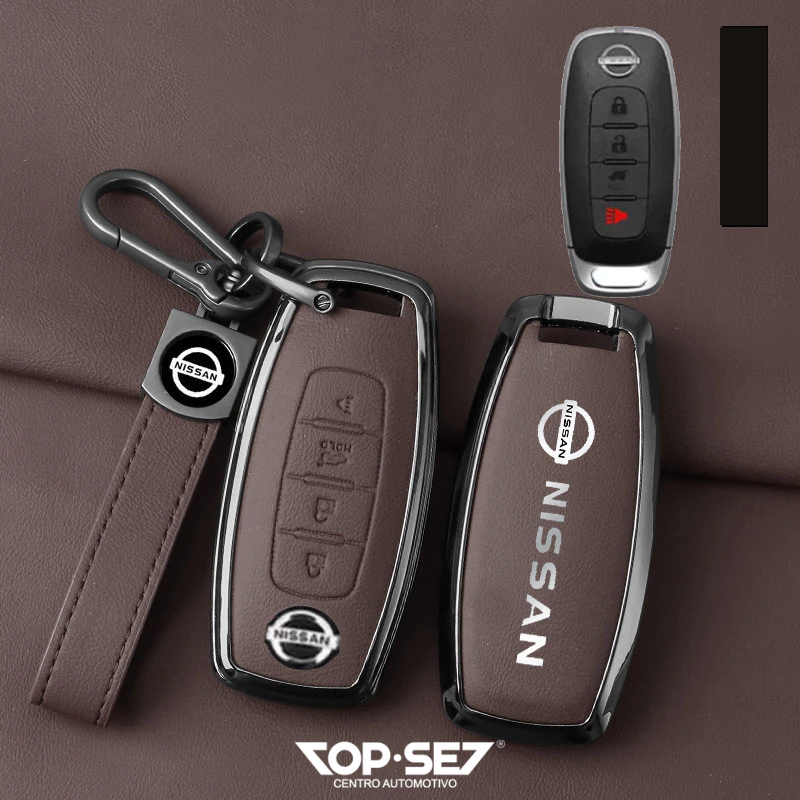 Capa de Chave Metálica Universal TopSet Armor Series™ + Chaveiro Elegante (Chave compatível na foto)