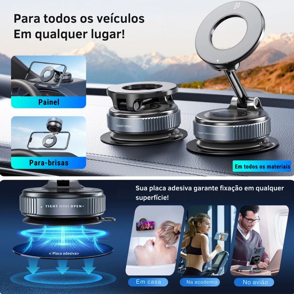 Suporte Magnético 360º Force Maxx