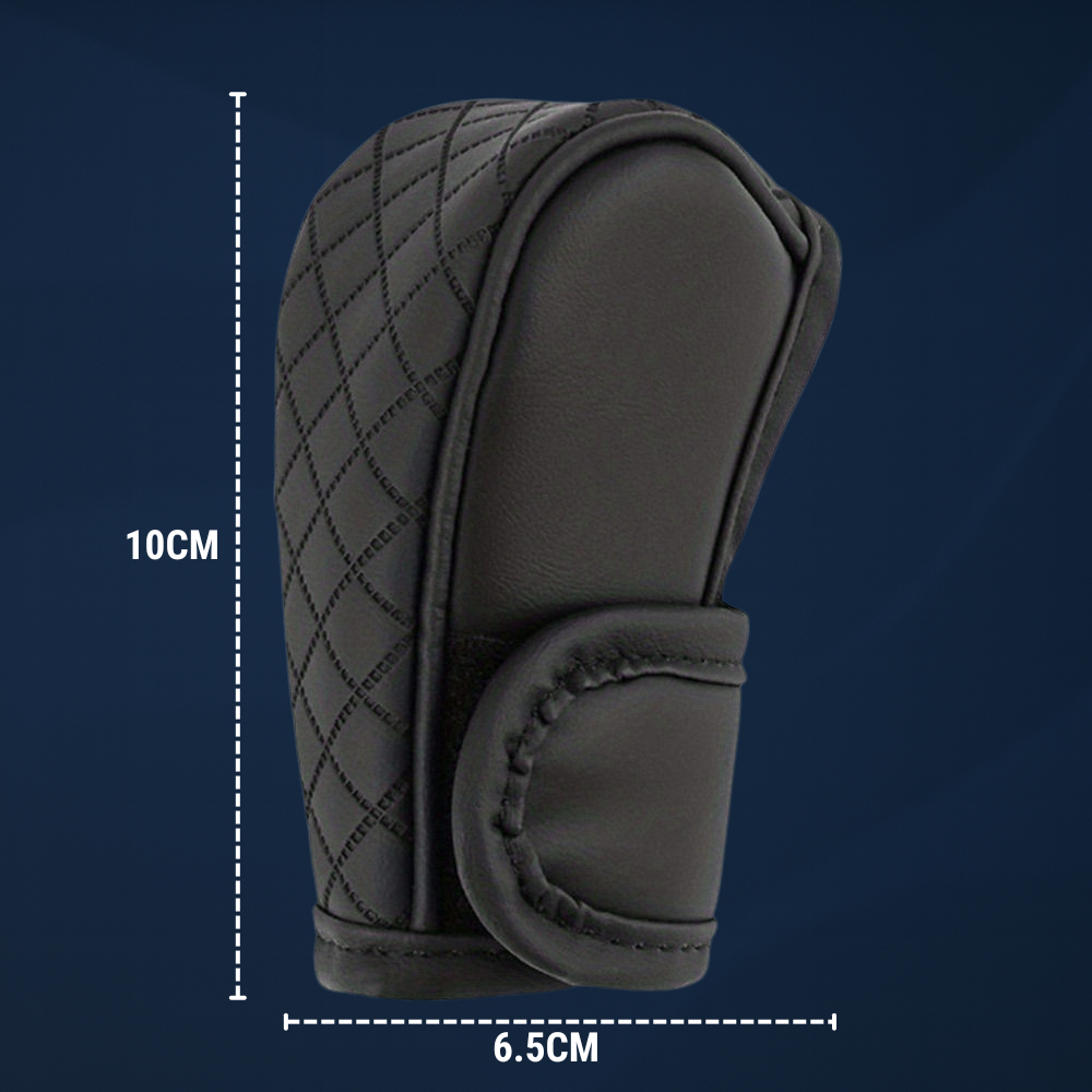 Capa De Couro para Manopla de Câmbio Antiderrapante