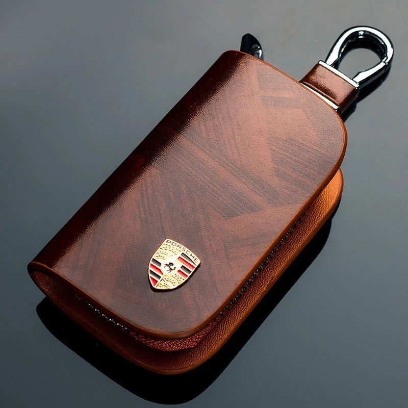 Porta-Chaves Automotivo em Couro Premium Proteção e Estilo para sua Chave