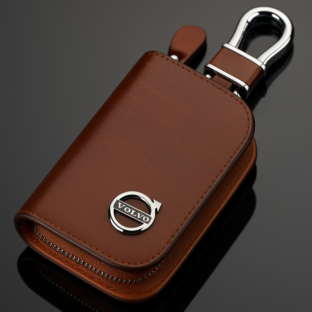Porta-Chaves Automotivo em Couro Premium Proteção e Estilo para sua Chave