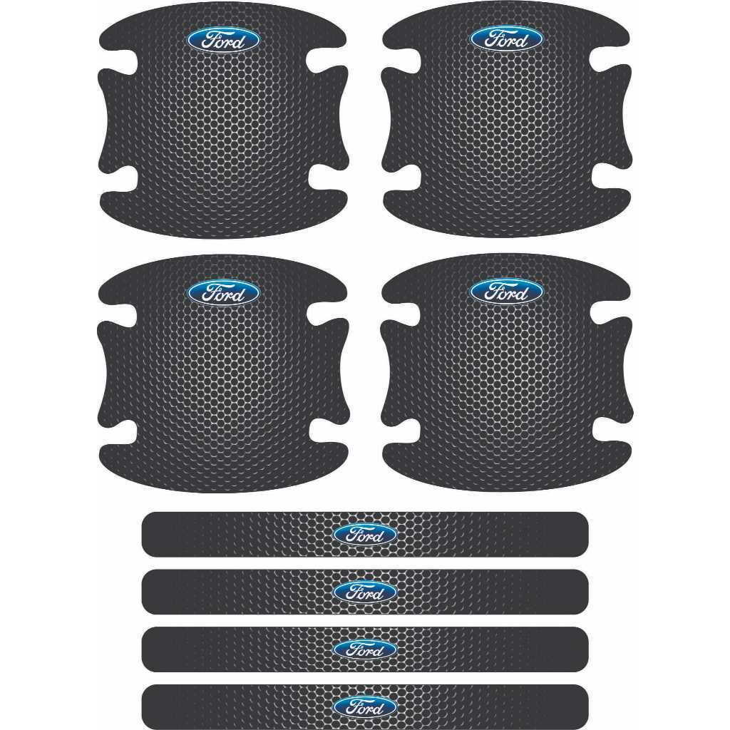 Kit Protetores de Maçaneta Vinil Resinado