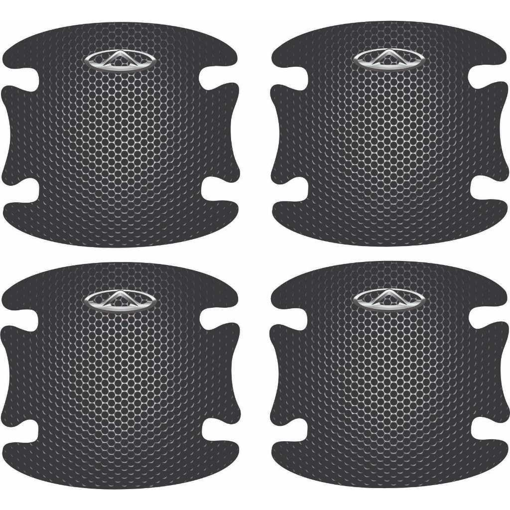 Kit Cherry Protetores Internos de Maçaneta Vinil Resinado