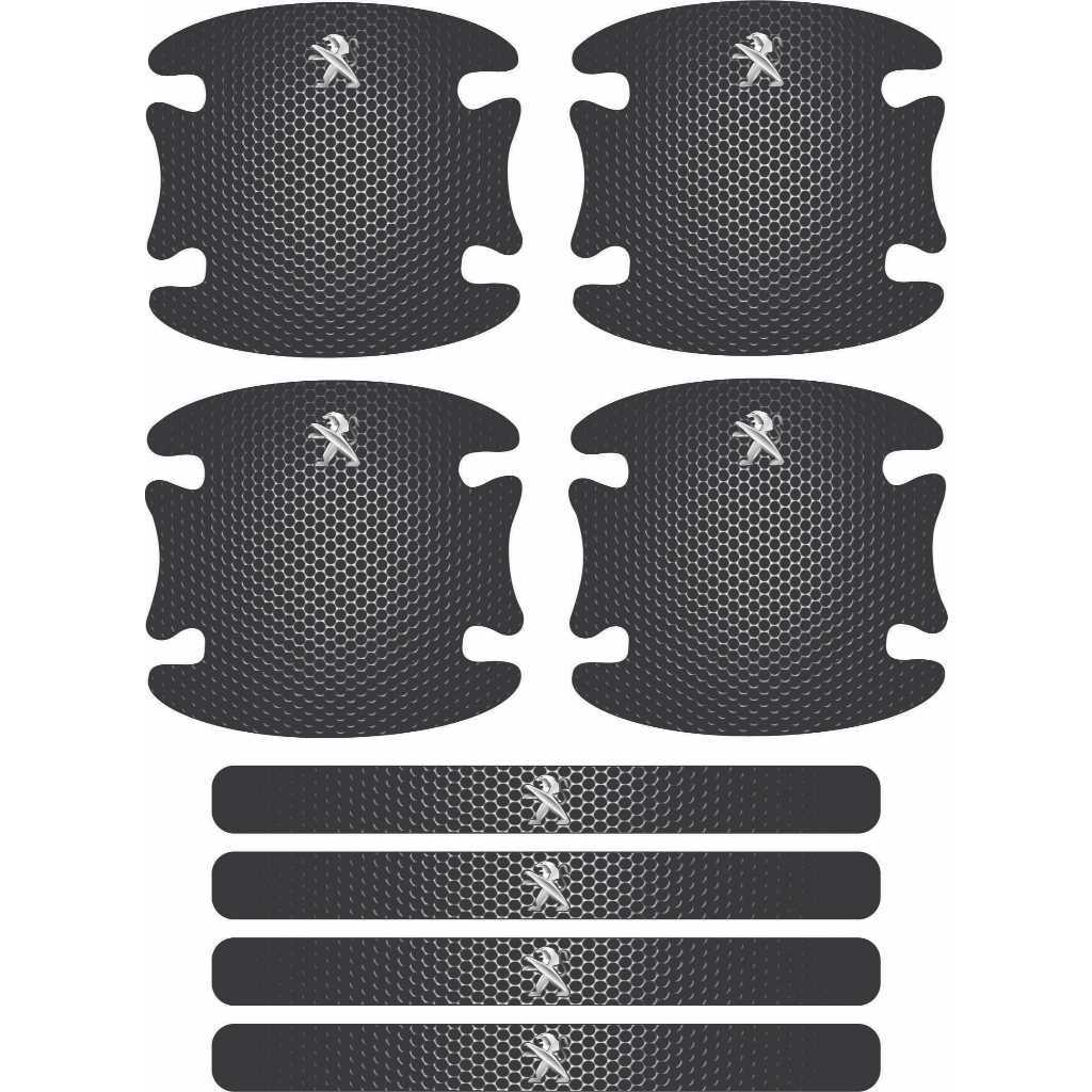 Kit Protetores de Maçaneta Vinil Resinado