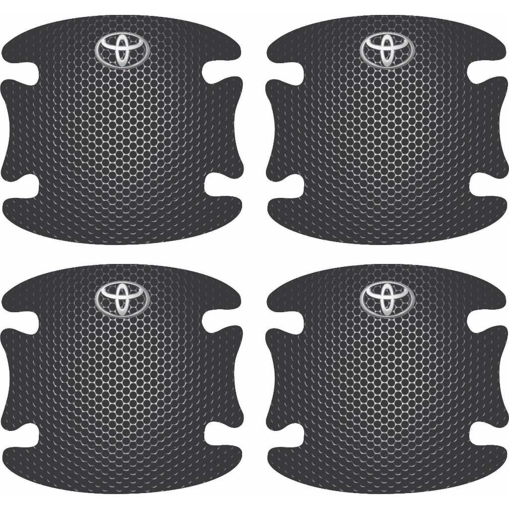 Kit Toyota Protetores Internos de Maçaneta Vinil Resinado